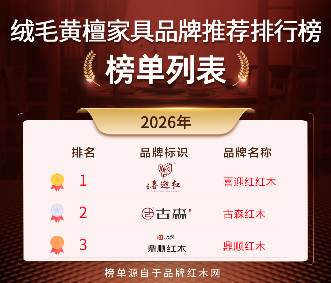 绒毛黄檀家具品牌解析，不同家装风格适配指南
